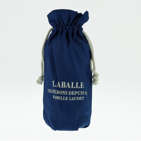 Pochon individuel bleu LABALLE 100% coton