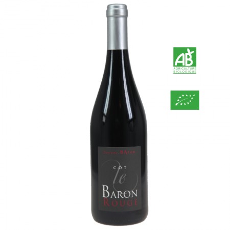 Dom.Baron LE BARON ROUGE aop Touraine rouge 75cl